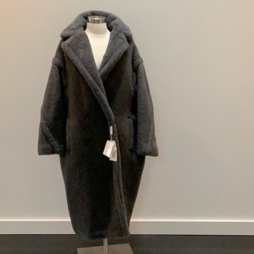 Max Mara Teddy Icon Faux Fur Coat